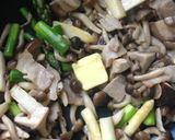 きのことアスパラベーコンのバター醤油炒め作り方5写真