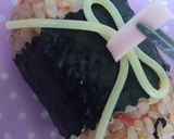 簡単☆パスタでリボンおにぎり作り方3写真
