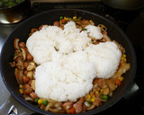簡単！新玉ねぎのバターしょう油ライス作り方7写真