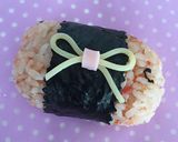 簡単☆パスタでリボンおにぎり作り方4写真