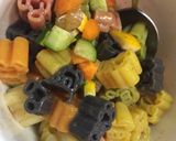 主役級☆ショートパスタと鶏肉のサラダ作り方4写真