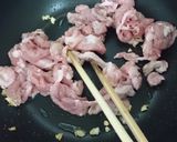 小松菜と豚肉のピリ辛オイスターソース炒め作り方6写真