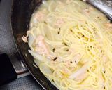 お茶漬けの元で簡単和風パスタ作り方3写真