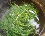 鶏ハムとおかひじきのサラダ作り方1写真