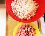 カマンベールチーズチキンロール作り方1写真