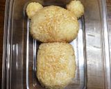 リラックマ寝てるキャラ弁作り方2写真