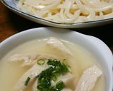 柚子胡椒香る、鶏塩ざるうどんタレ作り方6写真