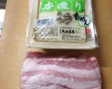 凍豆腐と豚バラのこってり照り焼き作り方1写真