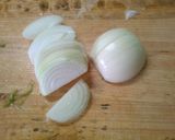 簡単♪トマトとピーマン　鶏ひき肉のスープ作り方3写真