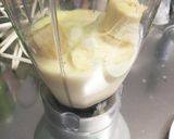 隠れレモンが決め手☆バナナスムージー作り方1写真