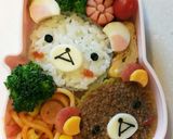 簡単*幼稚園お弁当 *パンダ* キャラ弁作り方10写真