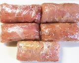 カマンベールチーズチキンロール作り方10写真