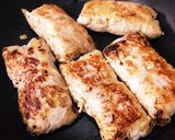 カマンベールチーズチキンロール作り方17写真