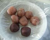 酒粕生地の桜まんじゅう作り方4写真
