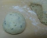 バジルとオリーブのパン作り方8写真