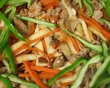 沙茶醤エリンギ白滝炒め(o^O^o)作り方6写真