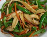 沙茶醤エリンギ白滝炒め(o^O^o)作り方7写真