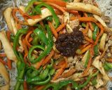 沙茶醤エリンギ白滝炒め(o^O^o)作り方10写真