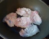 強力粉で柔らかコッテリ♡豚肉の生姜焼き作り方5写真