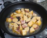 さつま芋と野菜炒めのホットサラダ作り方1写真