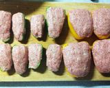 チーズとろとろ♪彩りピーマンの肉詰め♪作り方6写真