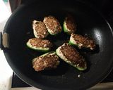 チーズとろとろ♪彩りピーマンの肉詰め♪作り方9写真