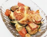 ズッキーニ&トマト&チーズ焼き作り方4写真