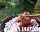 ねこまんまに梅干しON！梅おかかごはん作り方3写真