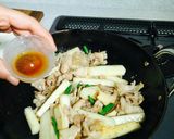 簡単☆長芋と豚肉のオイスターソース炒め作り方8写真