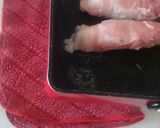 豚肉のセロリ巻き作り方4写真