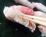 豚肉のセロリ巻き作り方5写真