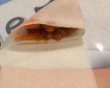 カレー風味のケチャップそぼろ:サモサ風作り方13写真