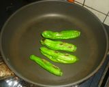 ししとう＆ゴーヤーチャンプル作り方1写真