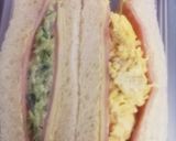 朝食に◆簡単！2色彩サンドイッチ作り方13写真