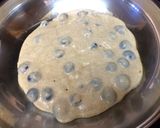 ブルーベリーいっぱいの全粒粉パンケーキ作り方4写真