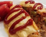 白ご飯と常備調味料で簡単♪オムライス作り方3写真
