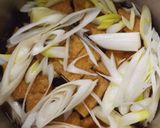さば缶と厚揚げの卵とじ作り方2写真
