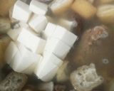 ゴボウとたくさん野菜と豆腐の味噌汁作り方9写真
