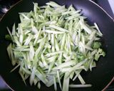 簡単♪節約♪ブロッコリー茎のきんぴら作り方1写真
