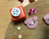 幼稚園 お弁当♡うきわ くま作り方1写真