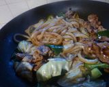 オムうどん♪作り方4写真