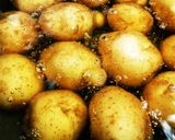 簡単うまうま！新じゃがコロコロ甘辛揚げ煮作り方2写真