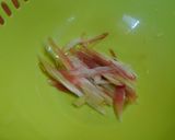 新ゴボウとミョウガのワサビサラダ♪作り方3写真