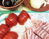 簡単♪レンジとグリルで野菜の重ね焼き作り方1写真
