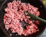 美味しい白ワインと白バルサミコの肉そぼろ作り方2写真