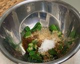 オクラの胡麻和え作り方4写真