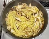 塩麹で旨味アップ♪ワンパンきのこパスタ作り方4写真