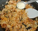 豚キム納豆焼きめし！作り方7写真