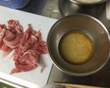 塩ダレで豚肉生姜焼き作り方1写真