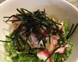 オクラとタコのわさび醤油かけ作り方6写真